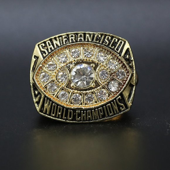 San‎ Francisco 49ers Championship Ring SF 1981 Super Bowl Fan Edition Mon… - Picture 1 of 3